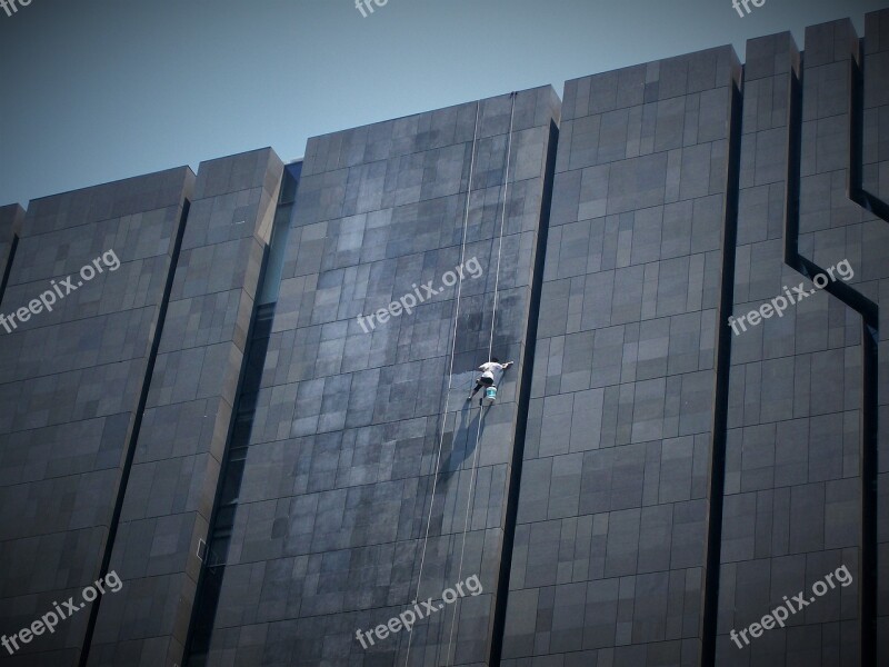 Window Cleaner Wall Hauswand Work Free Photos