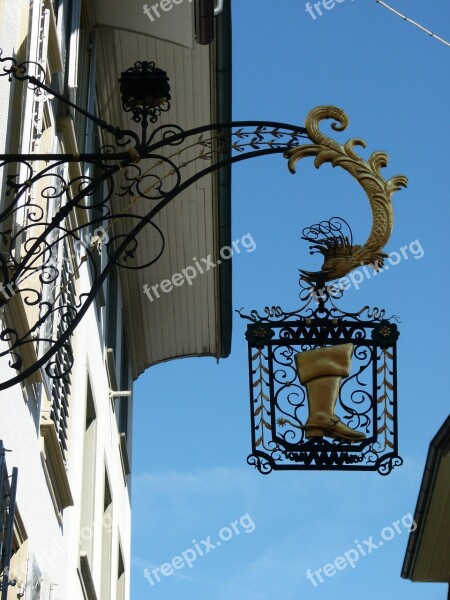 Business Sign Shoe Store Locksmith Work Free Photos