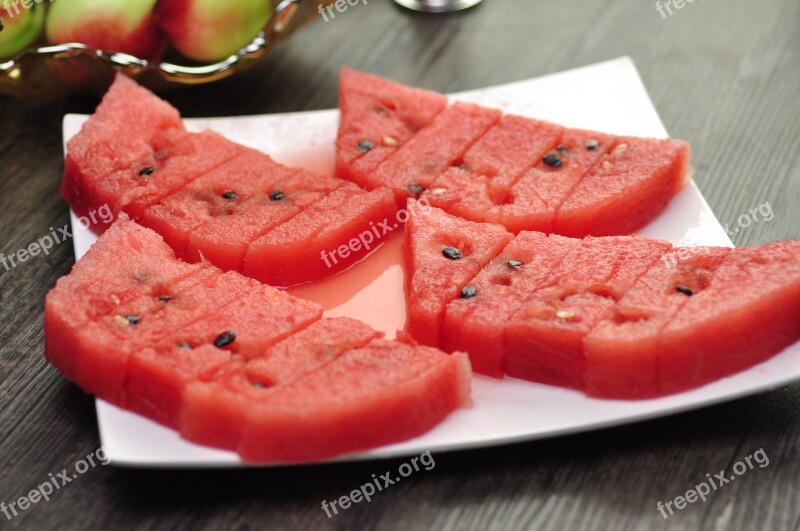 Watermelon Fruit Dim Sum Free Photos