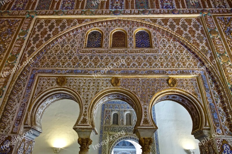 Arches Cathedral Ornamental Design Arabic