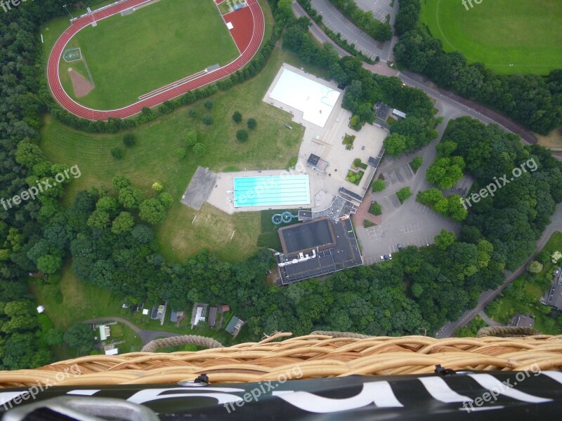 Sports Swimming Pool Airphoto Free Photos