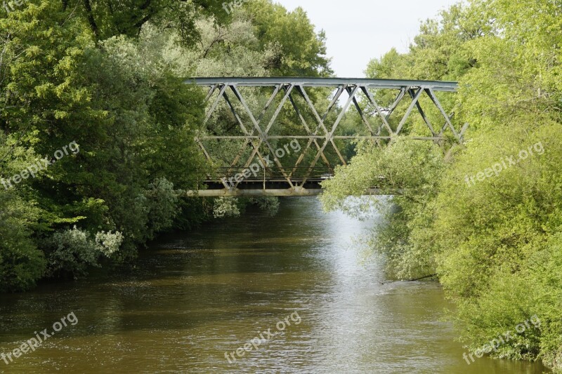 Evil River Railway Bridge Bridge Water