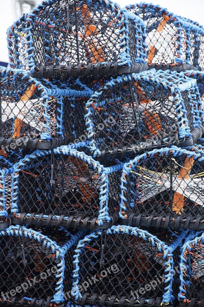 Crab Pot Fishing Pot Trap Marine