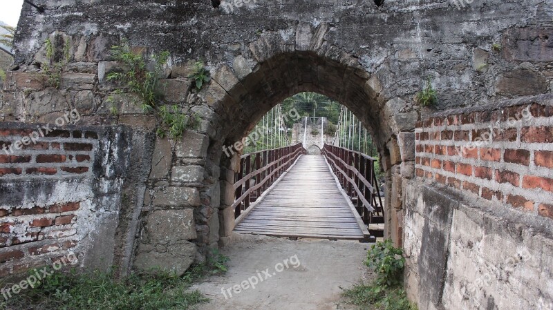 Bridge Spanish Coffee Belt Cauca River Filadelfia