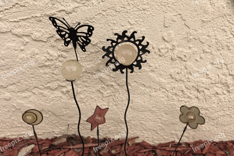 Garden Art Fairy Garden Landscape Design Backyard Butterfly Art