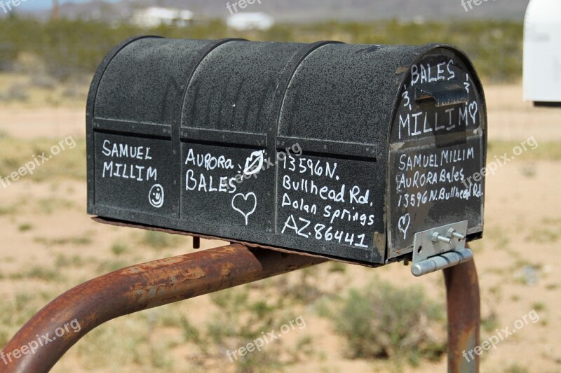 Letter Box Us Mail Letter Message