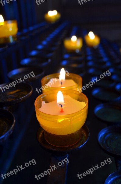 Votive Light Church Candle Light Religion