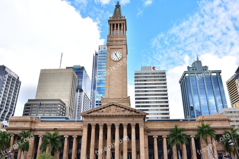 Cityhall Brisbane Queensland Australia Free Photos