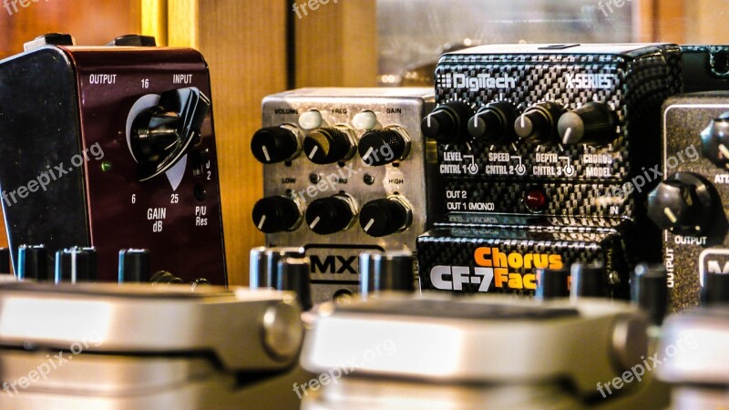 Pedals Guitars Electrical Free Photos