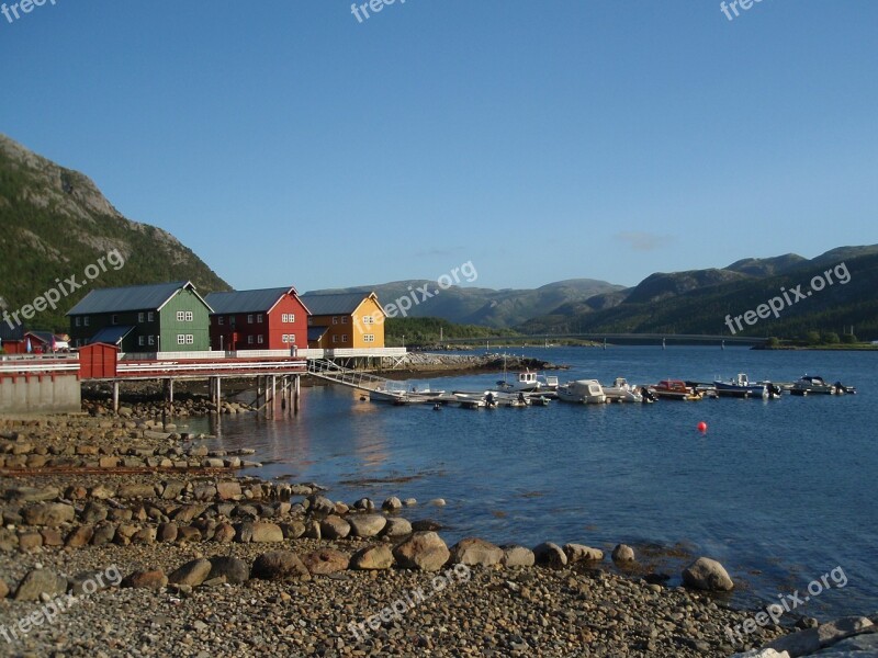 Norway Port Atmosphere Lake Water Level