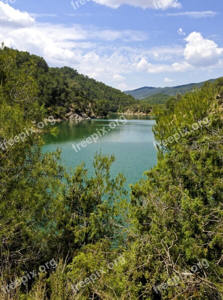 Maestrazgo Comunitat Valenciana Lake Water Landscape