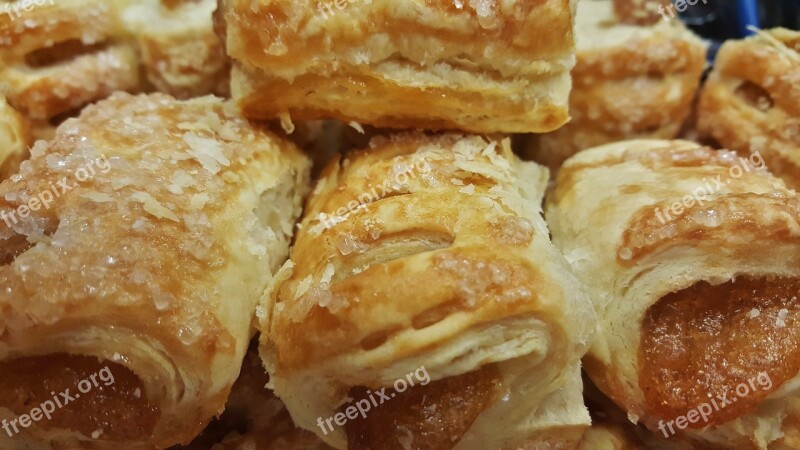 Pastry Pastries Apple Bites Turnovers Dessert