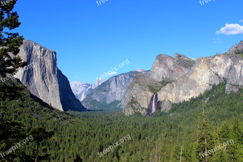 Yosemite National Park California Nature Landscape