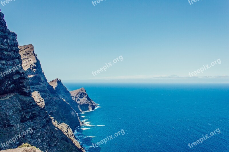 Nature Ocean Landscape Sea Mountains