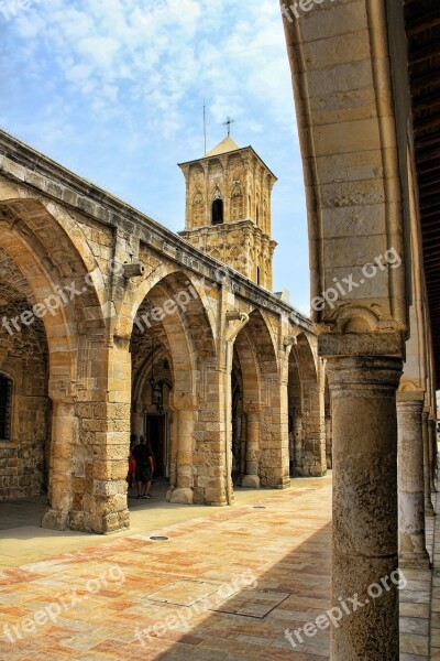 Church Lazarus Building Cyprus Stone