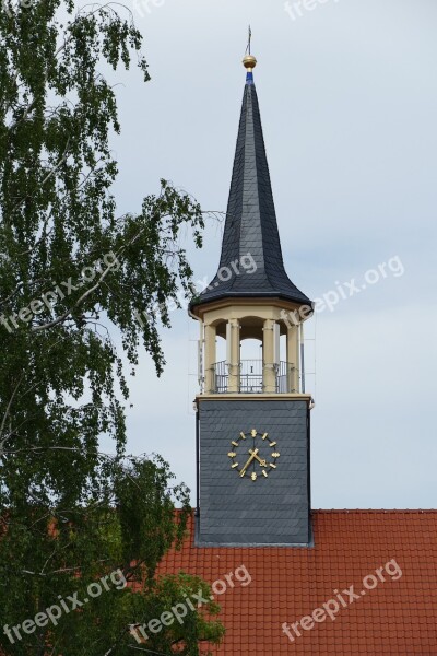 Clock Tower Tower Spire Ambulatory Sky