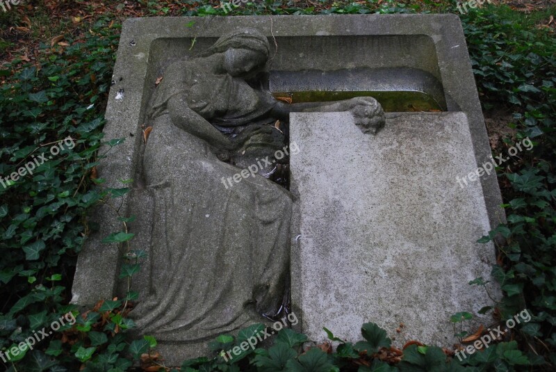 Cemetery Tombstone Memory Old Cemetery Graves