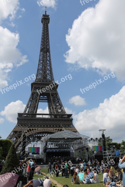 Eiffel Tower Paris Eiffel Monument Capital