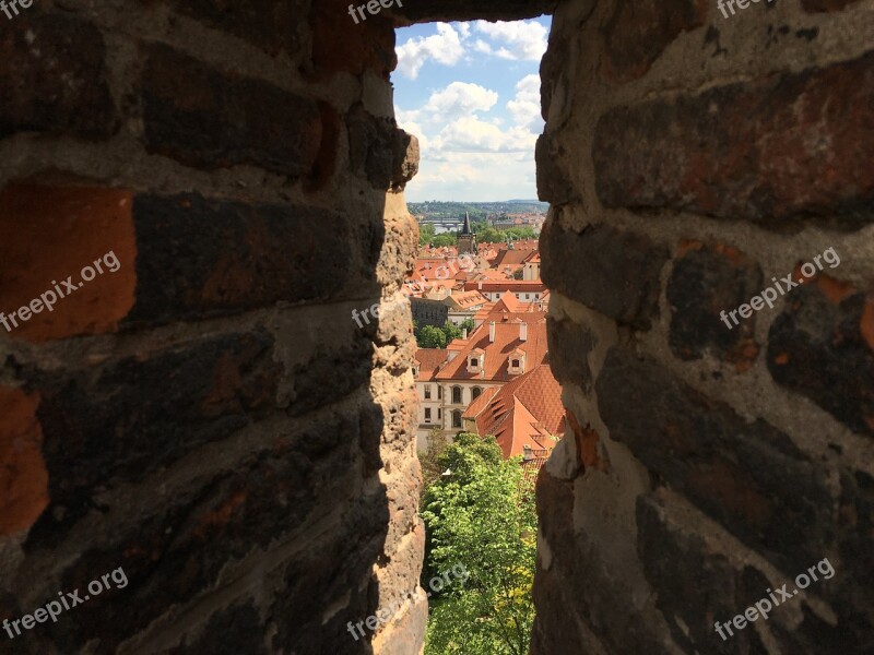 Threshold Czech Republic The Old Town Hradcany Landscape