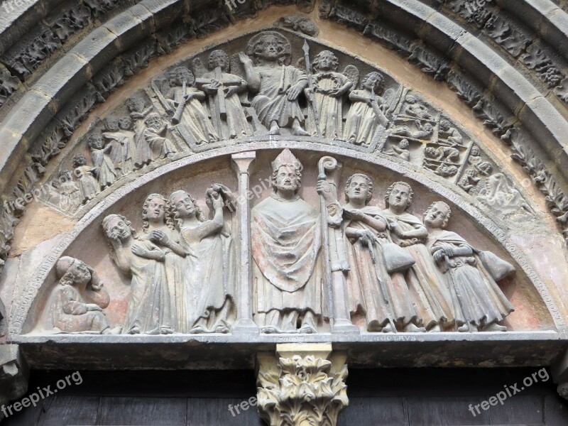 Alsace Colmar Church Saint-martin Eardrum