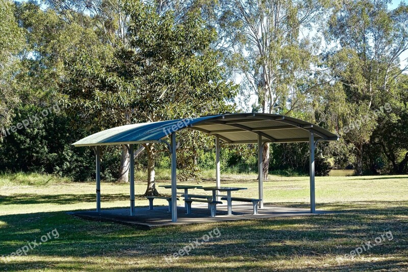 Shelter Seating Picnic Structure Campground