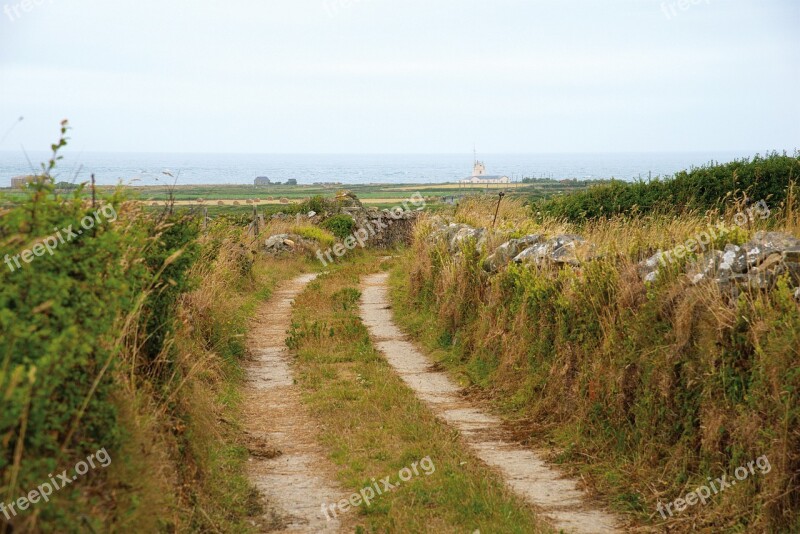 Nature Path Landscape Hiking France