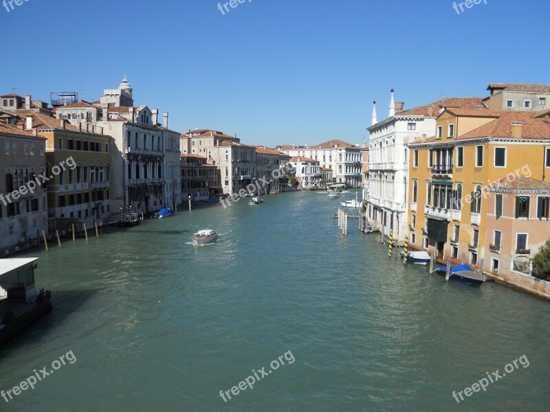 Venice Italy Canal Water Venetian