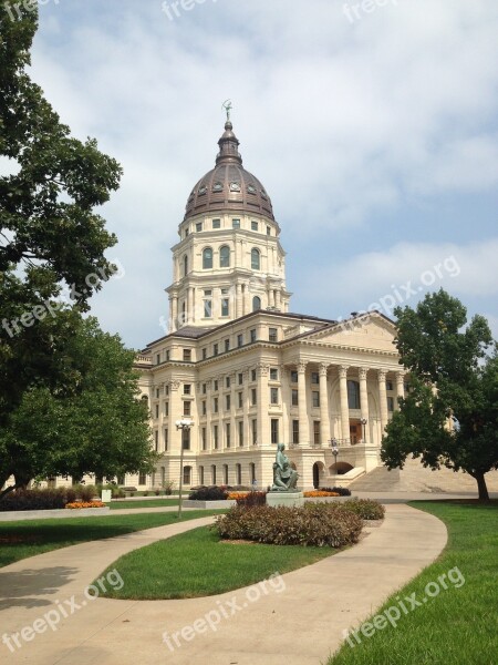 Kansas Capitol Government State Topeka