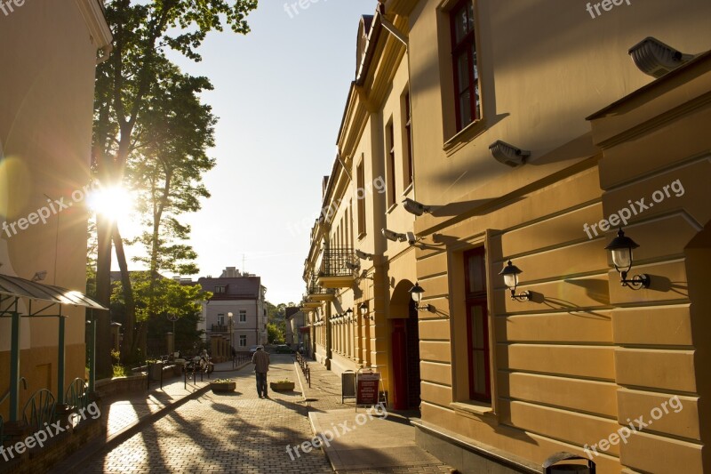 Evening Grodno Soviet Sunset Belarus