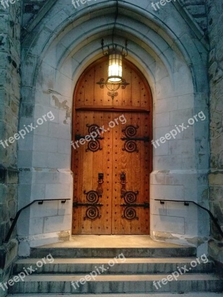 Church Door Door Entrance Old Religion