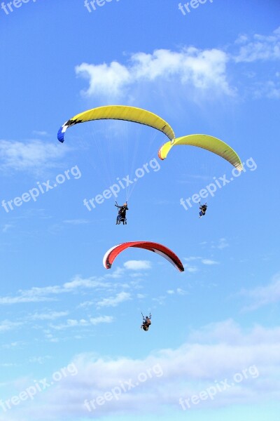 Sport Delta Wing Paragliding Sky Blue