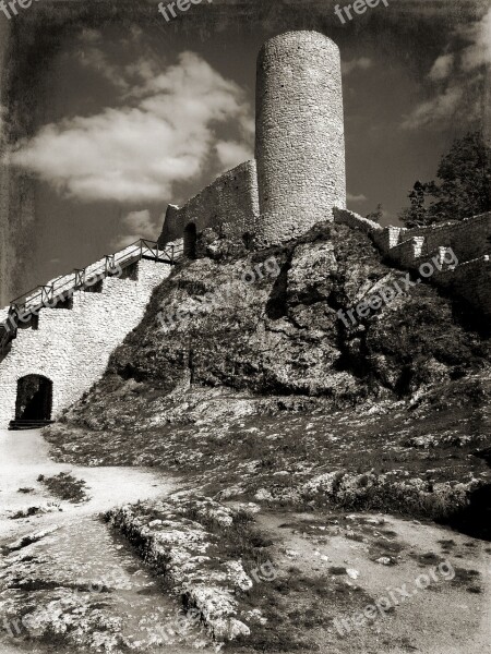 Castle Smolen History Poland Monument