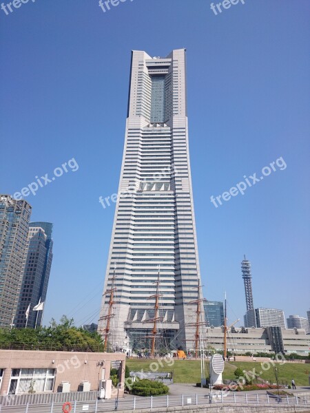 Yokohama Landmark Tower High Rise Building Free Photos