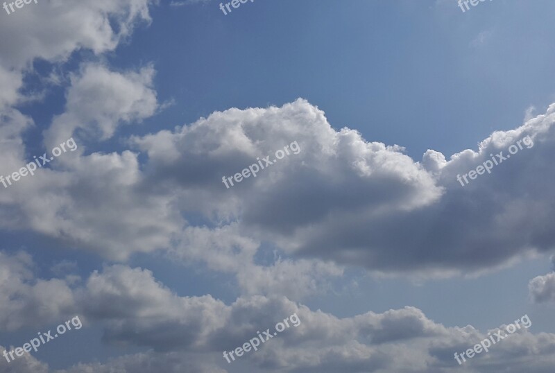 Clouds Sky Cumulus Sky Clouds Blue Sky Clouds