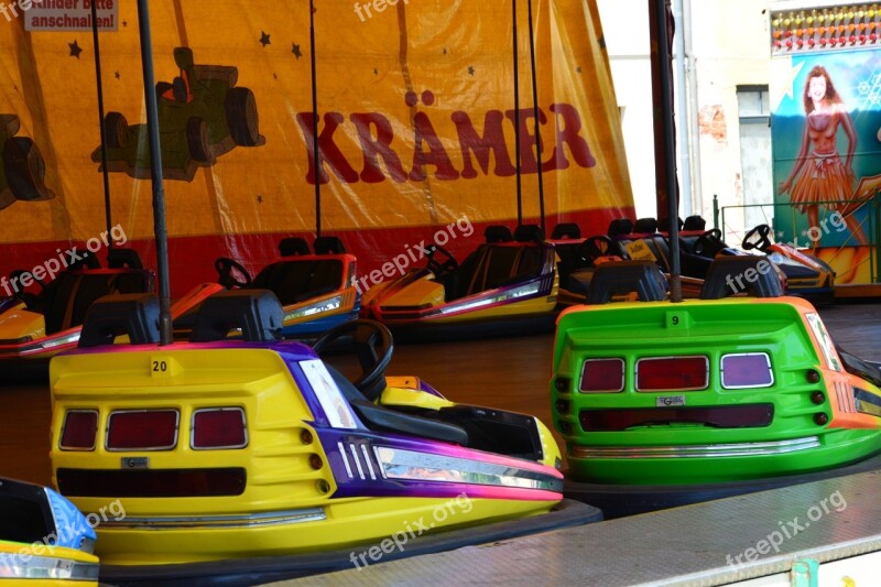 Bumper Cars Festival Carnies Hustle And Bustle Folk Festival