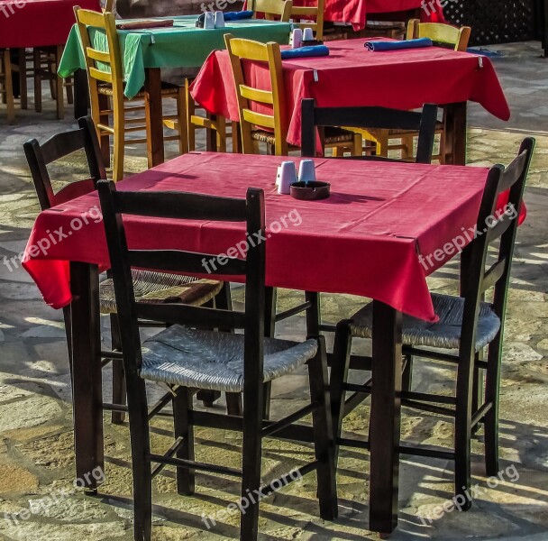 Cyprus Protaras Restaurant Colours Tourism