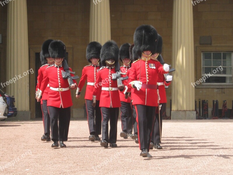 London England Royal Guard Royal Palace Buckinhan Palace