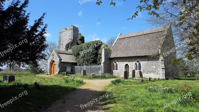 Church Norfolk England Architecture Religion