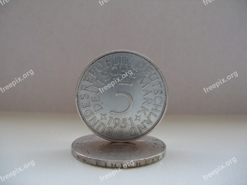 German Mark Dm Silver Mark Currency