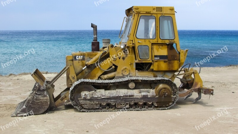 Bulldozer Heavy Machine Construction Vehicle Excavator