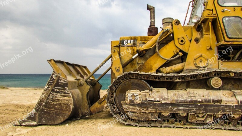 Bulldozer Heavy Machine Construction Vehicle Excavator