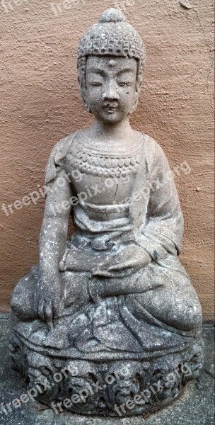 Statue Buddha Religion Buddhism Meditation