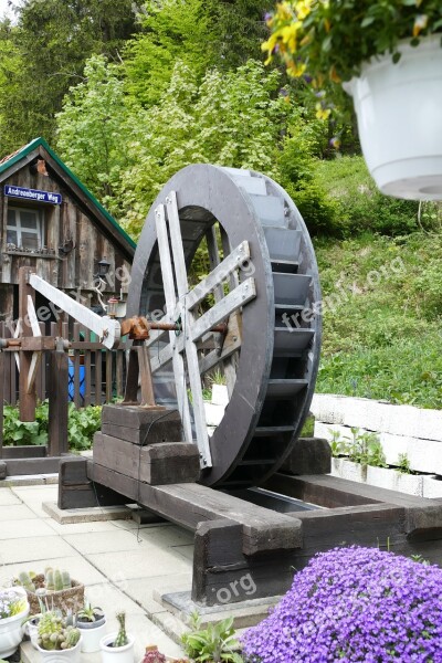 Rehberger Grave House Waterwheel Old Historically Construction