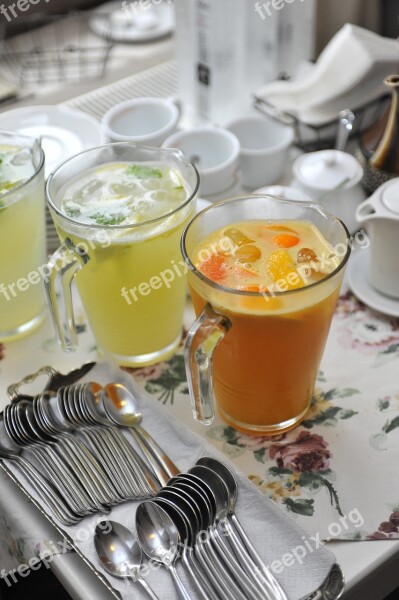 Morning Event Lemonade Orange Free Photos