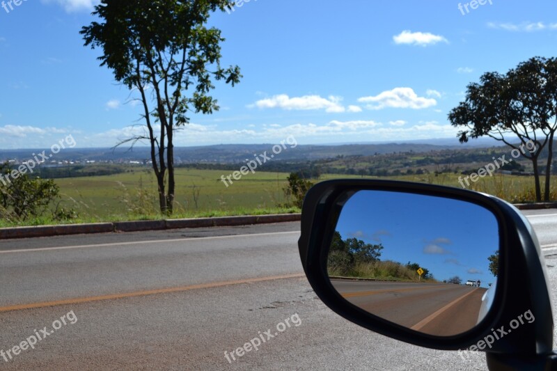 Car Road Cerrado Path Asphalt