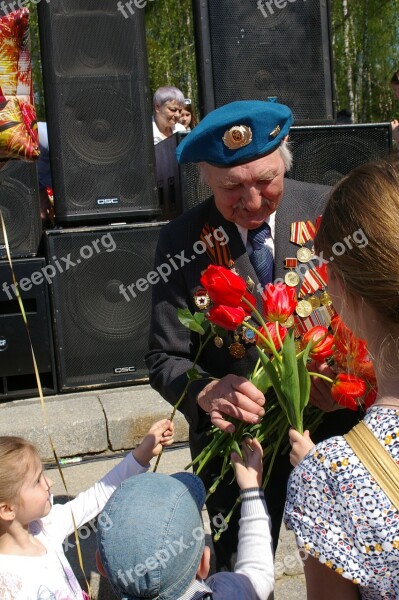 Victory Day Obninsk The Eternal Flame Free Photos