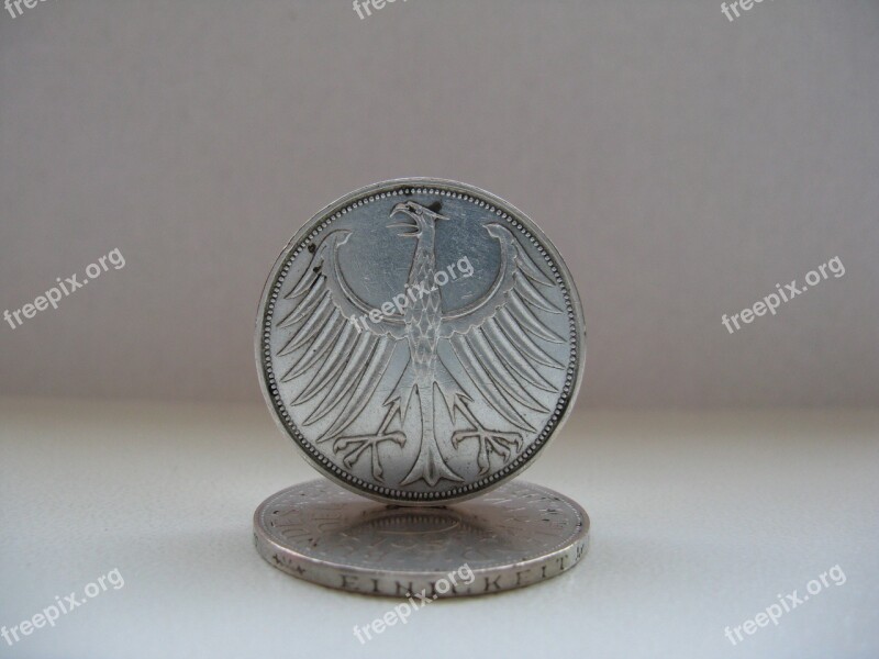 German Mark Dm Silver Specie Coins