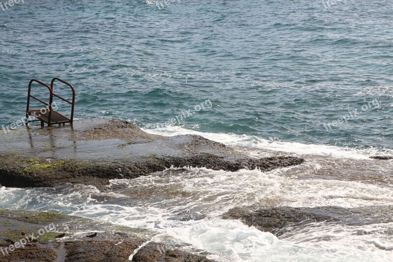 Sea Ocean Rocks Costa Water