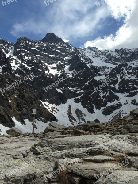 Mountains Tatry The High Tatras Landscape The National Park