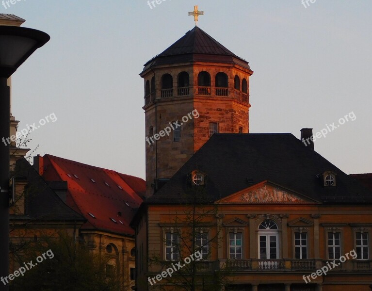 Castle Church Church Bayreuth Building City View